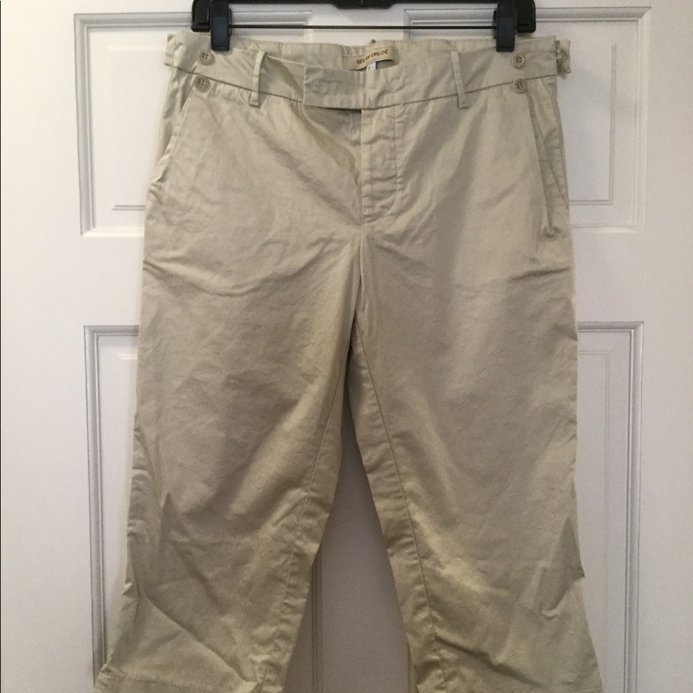 See By Chloe Crop Pants